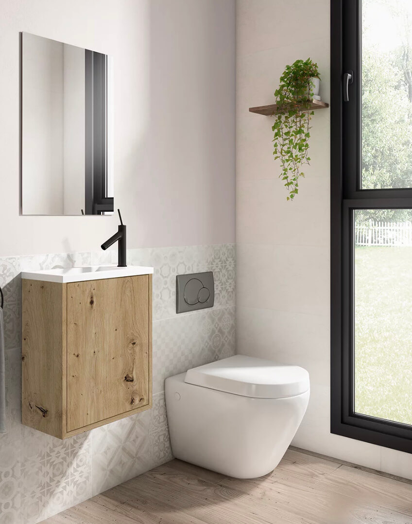 8 Ideas creativas para maximizar el espacio en baños pequeños